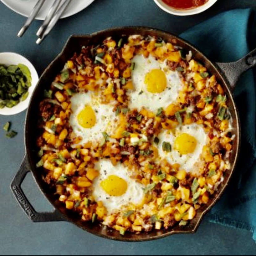 Lewis County Recipes: Loaded Huevos Rancheros with Roasted Poblano ...